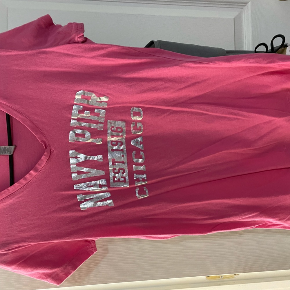 Next Level Apparel size extra large Pink short sleeve shirt
